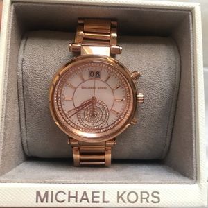 Rose Gold Michael Kors Watch
